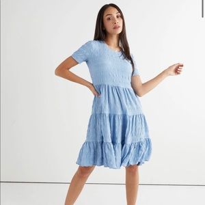 Downeast knee-length light blue dress